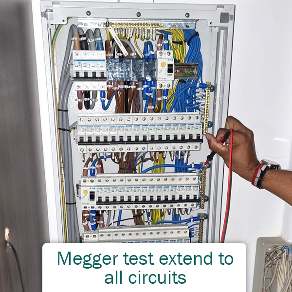 Megger Test Extend To All Circuits 2