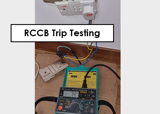 2 RCCB Trip Testing